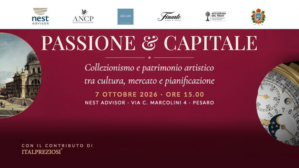 Passione e Capitale – Collezionismo e patrimonio artistico tra cultura, mercato e pianificazione